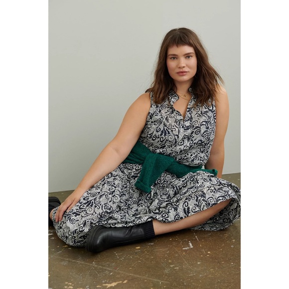 Anthropologie Maeve Marya Tiered Maxi Dress - Picture 2 of 8